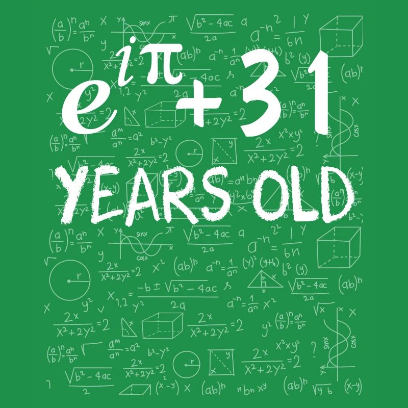 30th birthday 30 years Euler Identity math gift