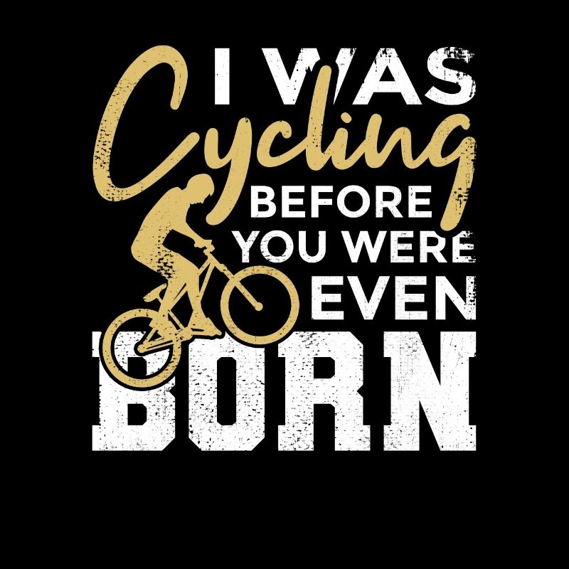 Lustiger Radfahrer Spruch