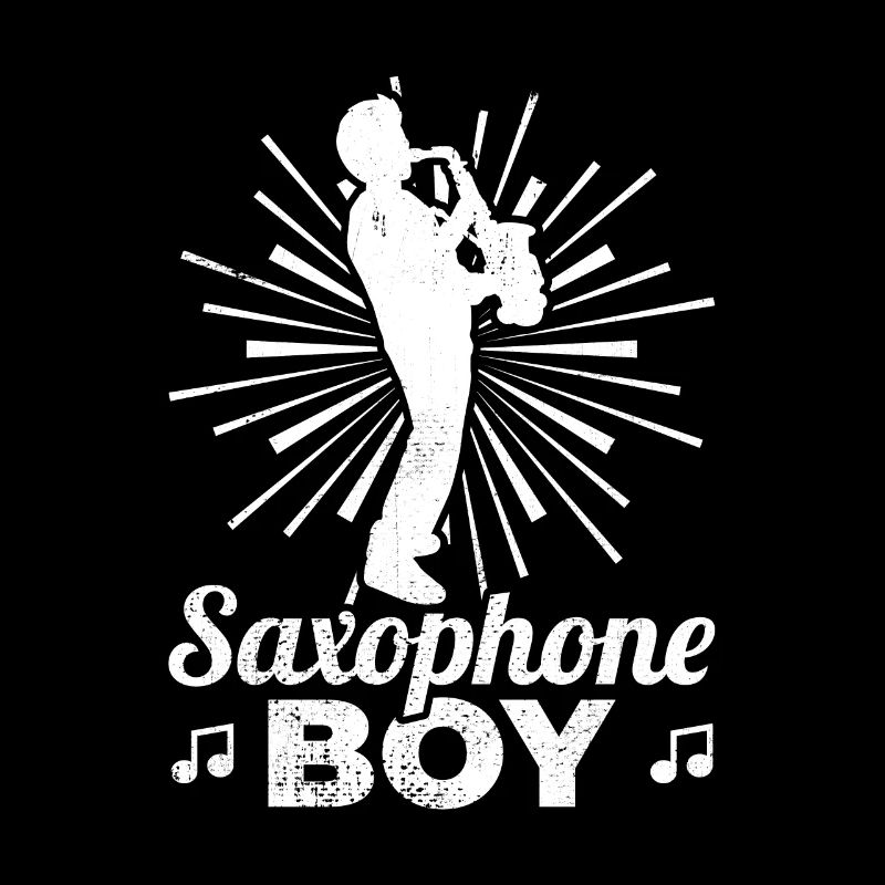 Saxophon Junge