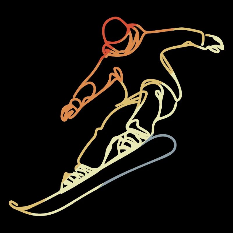 Snowboarder Sketch