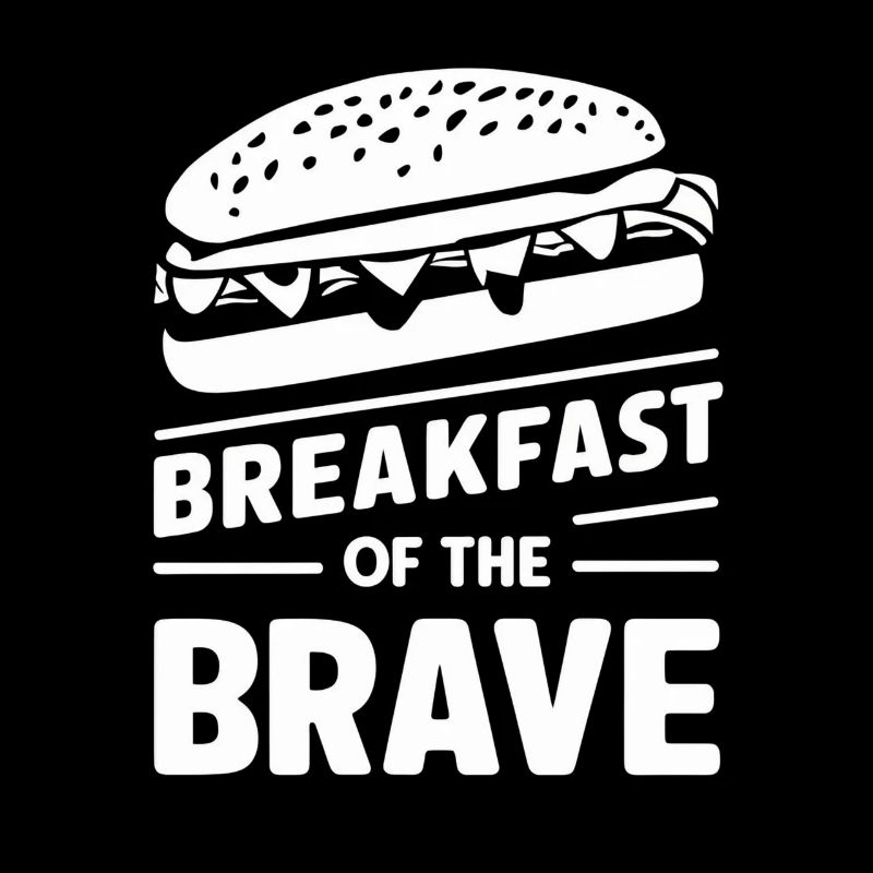 Petit-déjeuner Sandwich Petit-déjeuner des braves