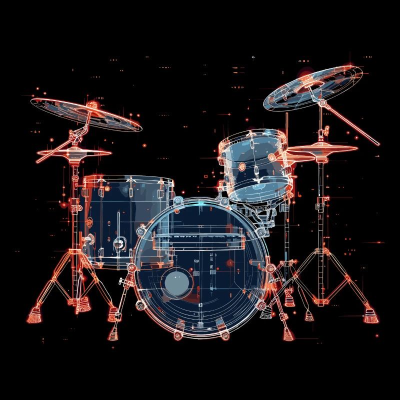 Drums Portrait
