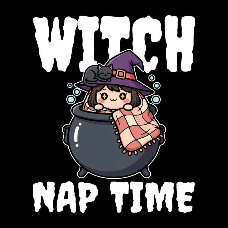 WITCH NAP TIME - WITCH HALLOWEEN