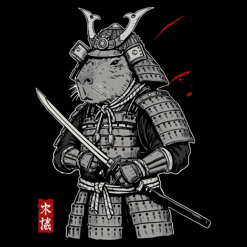 Otaku Cat Samurai 