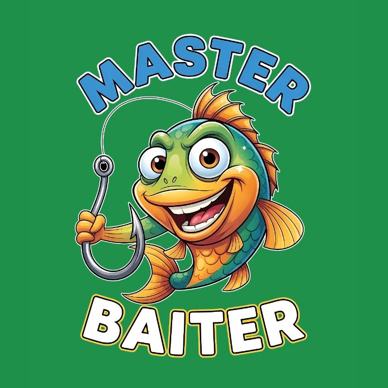 Master Baiter – Lustiger Angler Spruch