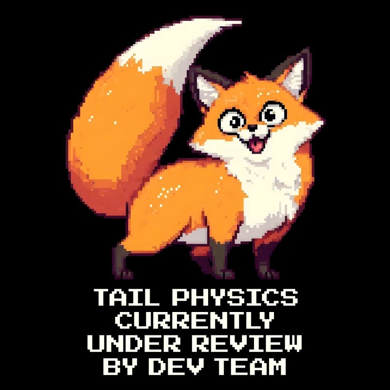 La physique de la queue dans l’examen | Renard, Dev, Humour