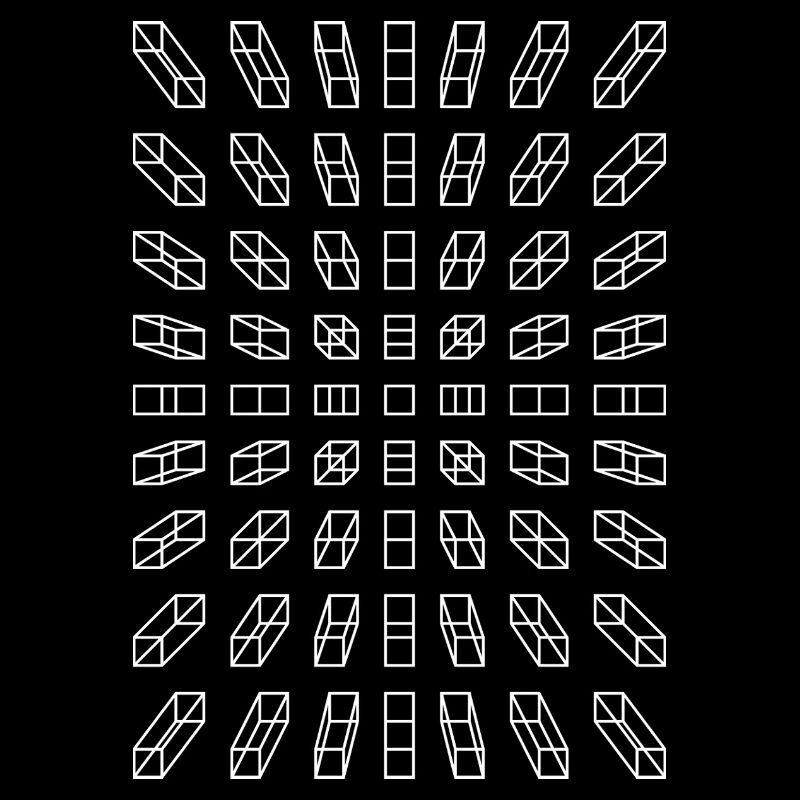Hypno Bars : Pixels, Illusion & Rétro
