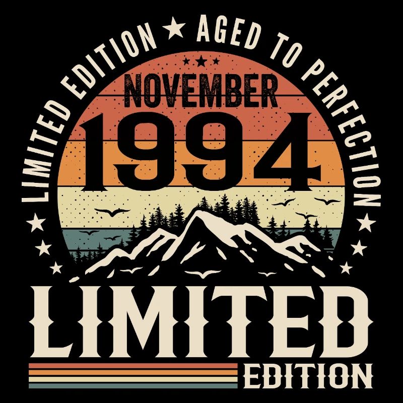 November 1994 Einzigartiger Retro-Geburtstag