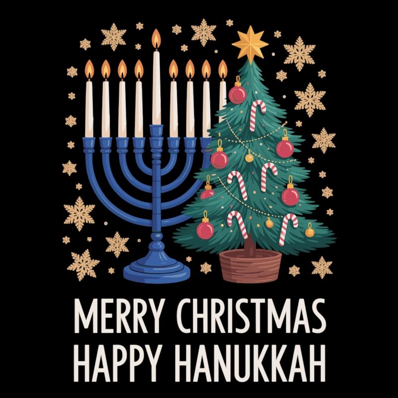 Chemise de Noël et Hanoukka