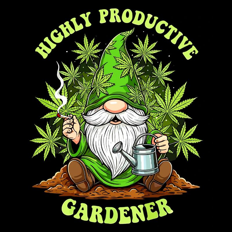 Highly Productive Gnome - Cannabis Gnome