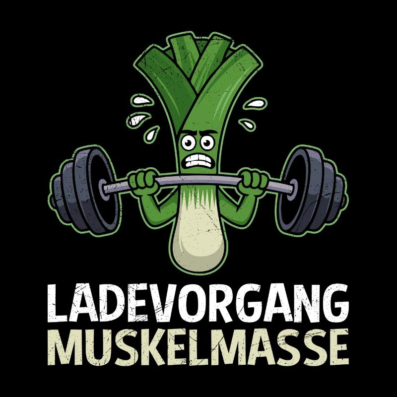 Weightlifter LOADING MUSCLE MASS Funny