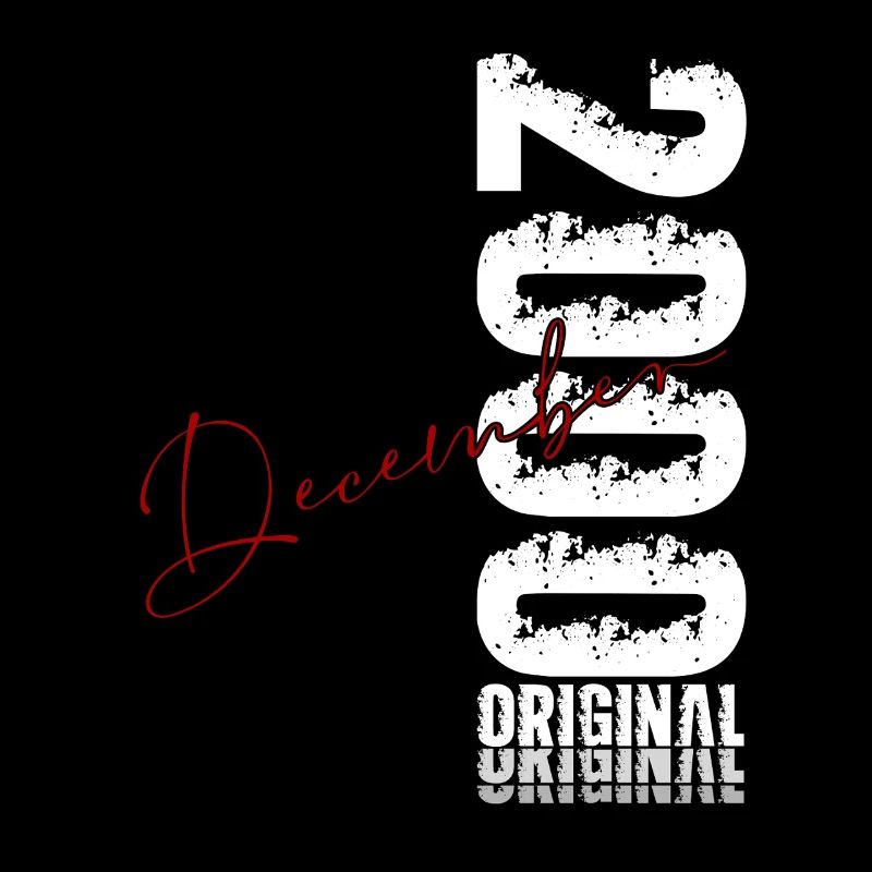 25e anniversaire Original Décembre Année 2000