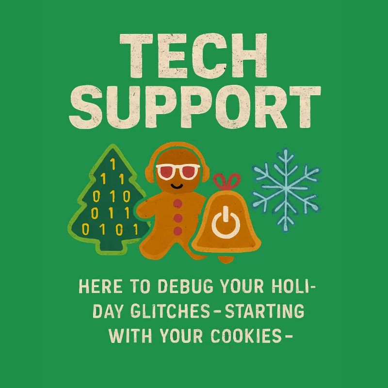 Admin Christmas Gift IT Support Debugging
