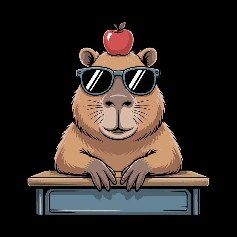 Süßes Capybara