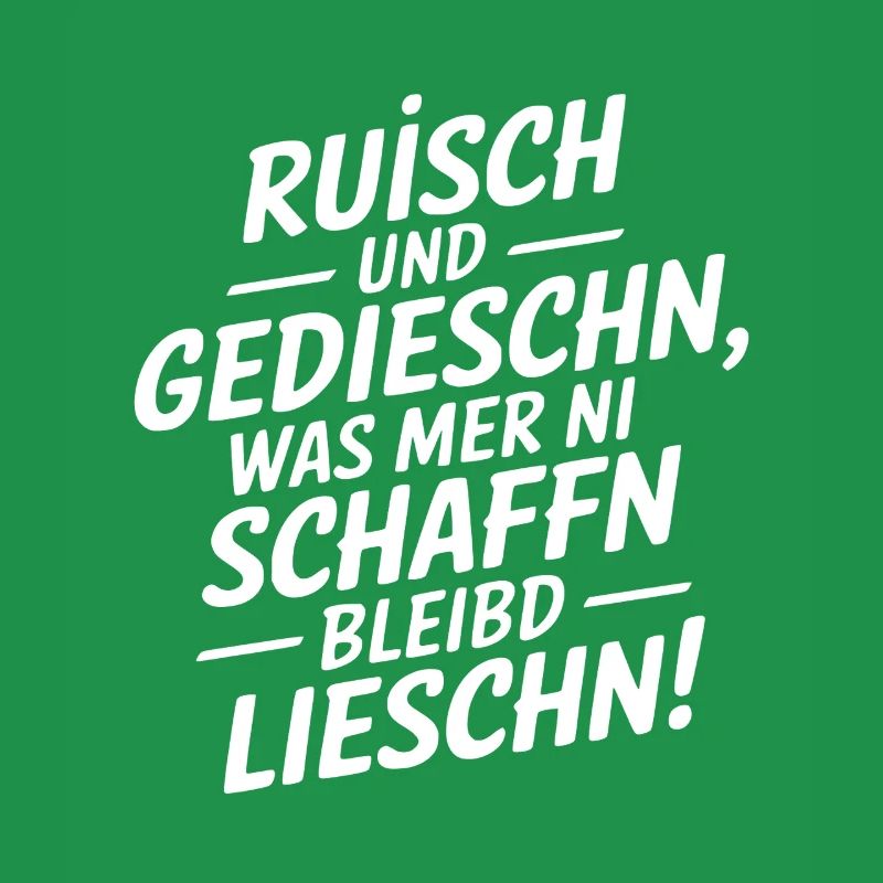 Saxon dialect saying Saxony