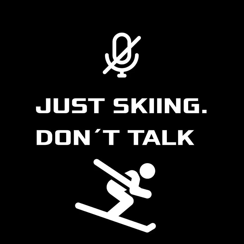 Juste skier - Ne parle pas