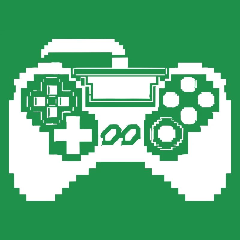 Game Controller Pixel Graphics