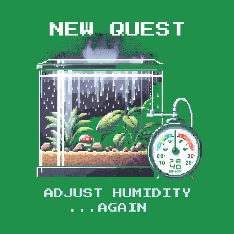 Neue Quest: Luftfeuchte regeln | Terrarium