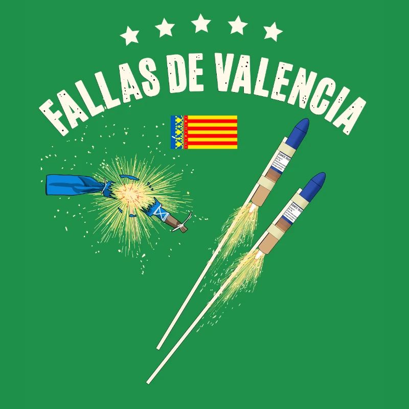 Feux d’artifice de Fallas de Valencia