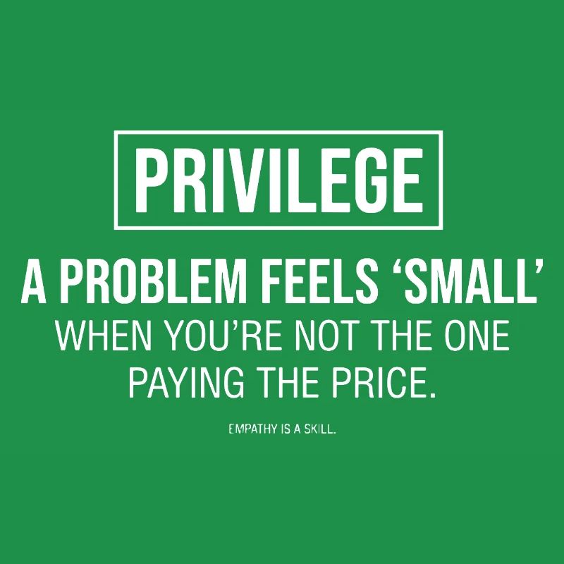 Empathie Statement Typografie