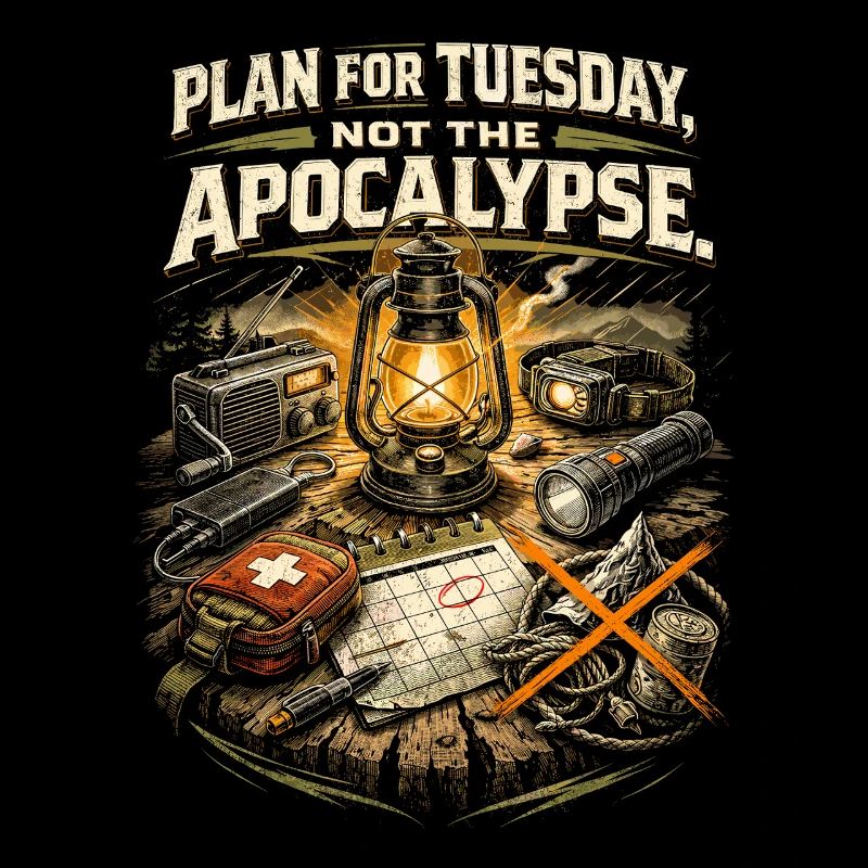 Plan de survie du Prepper pour mardi