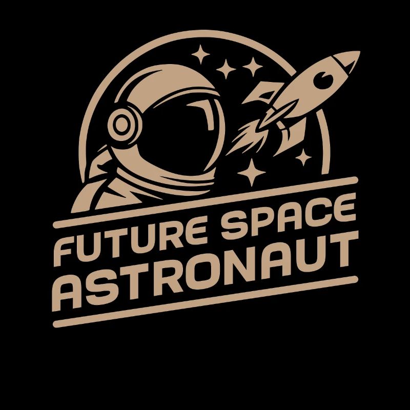 Future Space Astronaut Retro Weltraum Abenteuer
