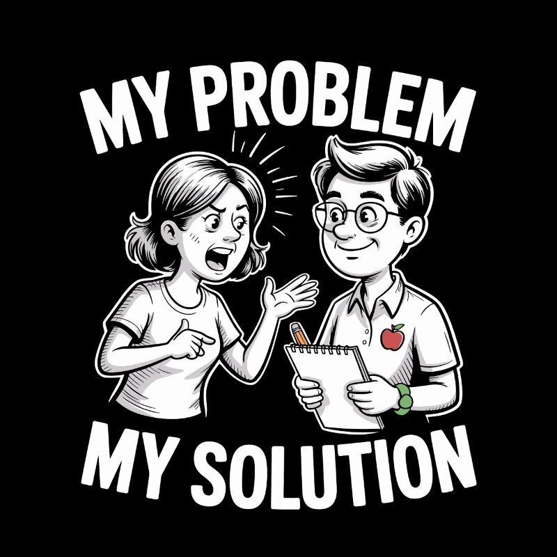 Elementary Teacher My Problem My Pictogram Dad Mom