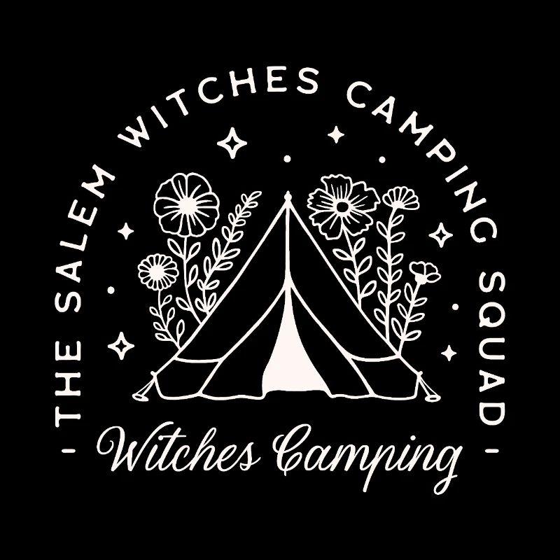 Witches camping witch summer camp group matching