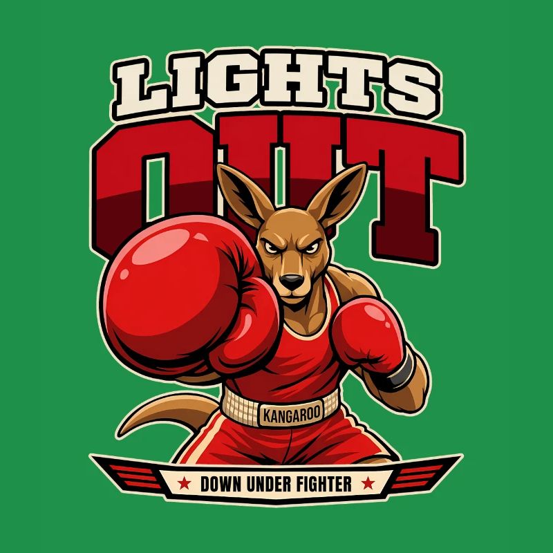 Kangaroo Knockout – Lights Out Boxing