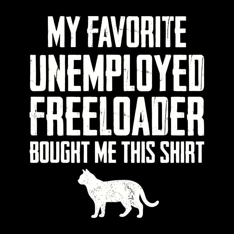 Funny Cat Freeloader