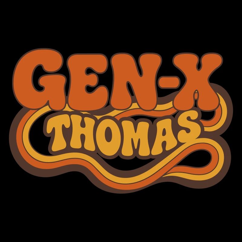 Thomas - Minimalist Retro GEN-X Design