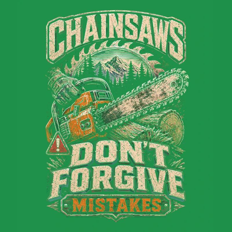 Lumberjack Chainsaws Don't Forgive