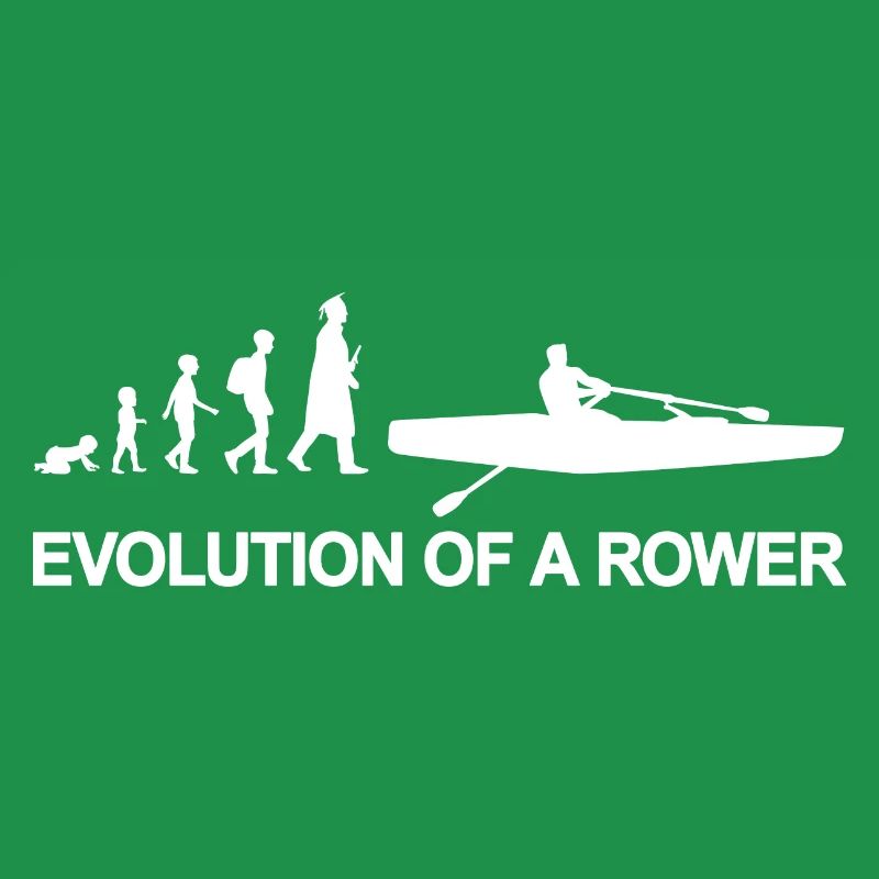 Kind zum Ruderer Evolution