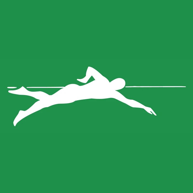 Dynamischer Sprinter Liniengrafik