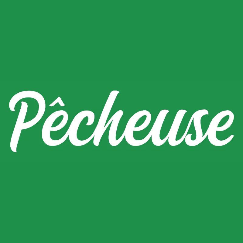 Pêcheuse Passionnée Pêche Eau Canne Poisson