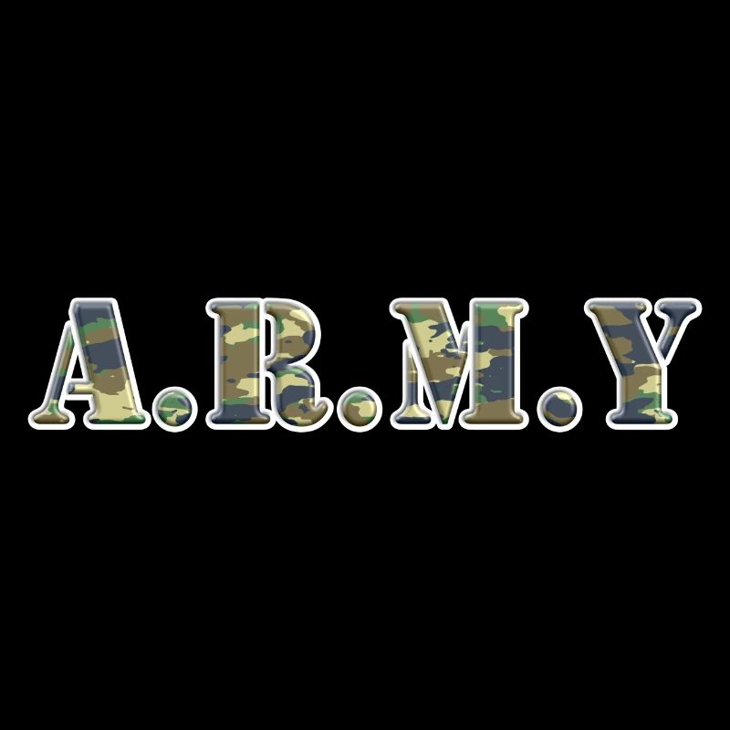 Army dot Design in Camouflage