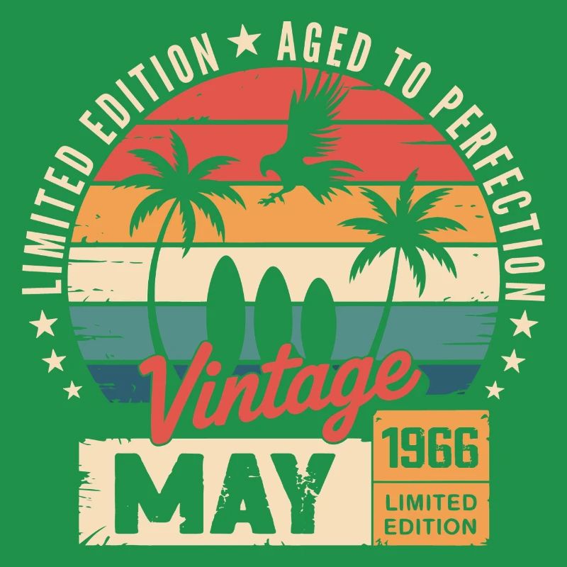 Special anniversary with this design May 1966