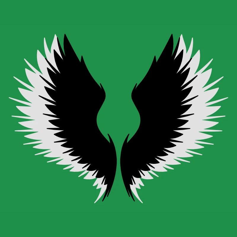 Wings with shadow