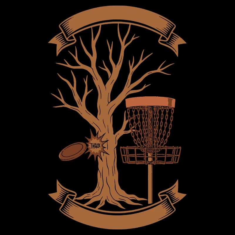 THACK Arbre Hit Disc Golf Panier Disque Volant