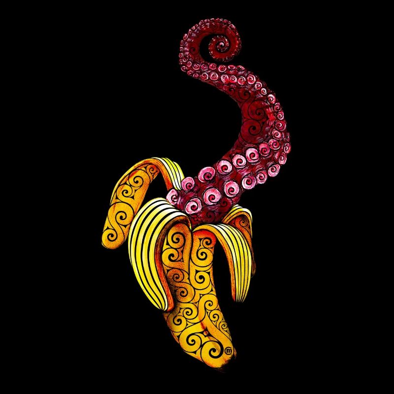 Wirbelnde Mutant-Banane
