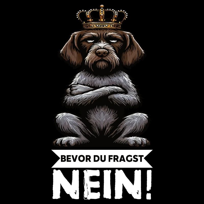 Bevor Du Fragst Nein Deutsch Drahthaar Drahthaare 