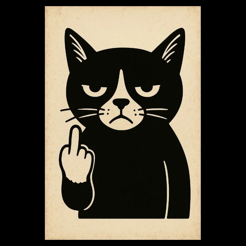 Grumpy Kitten