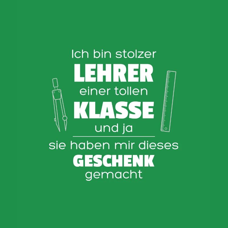 Ich bin stolzer Lehrer einer tollen Klasse und ja,