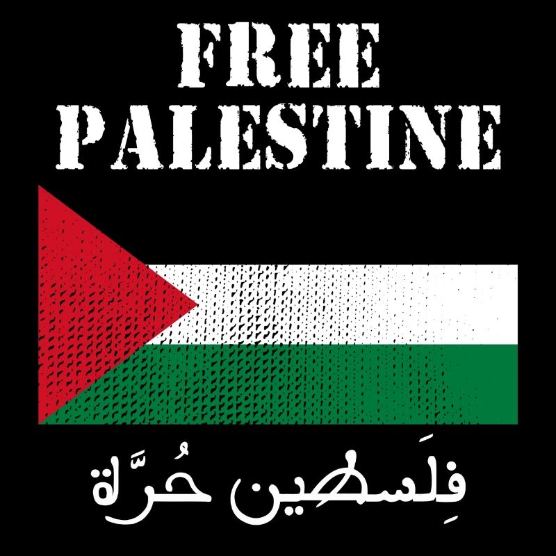 Drapeau de Palestine libre