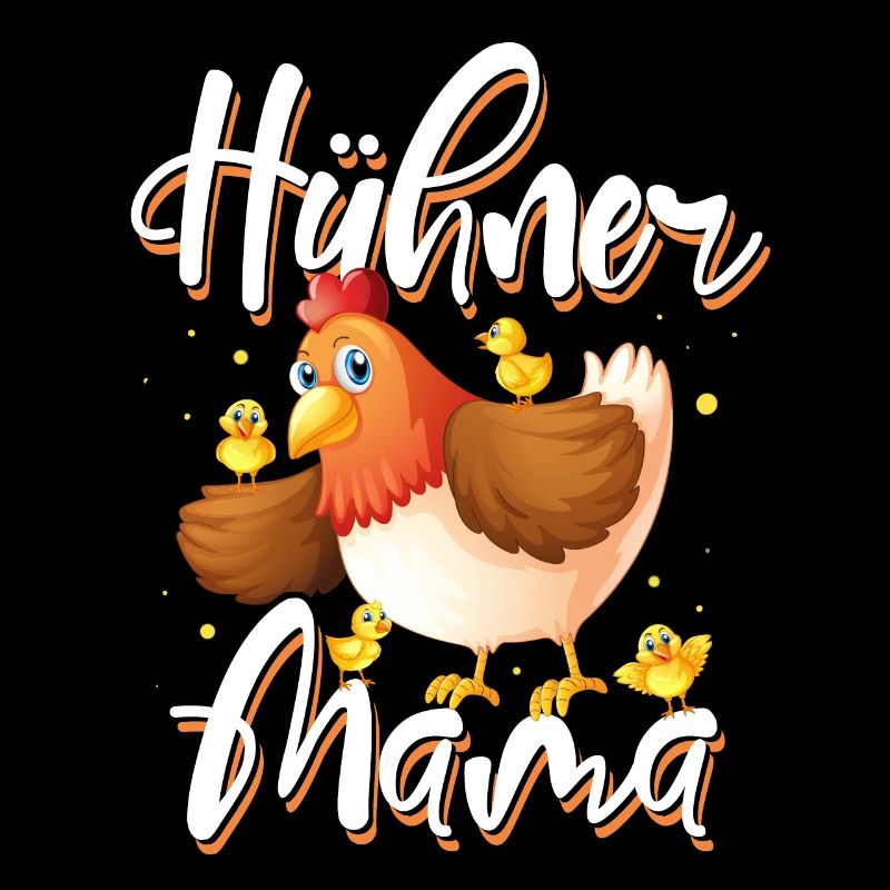 Hühner Mama