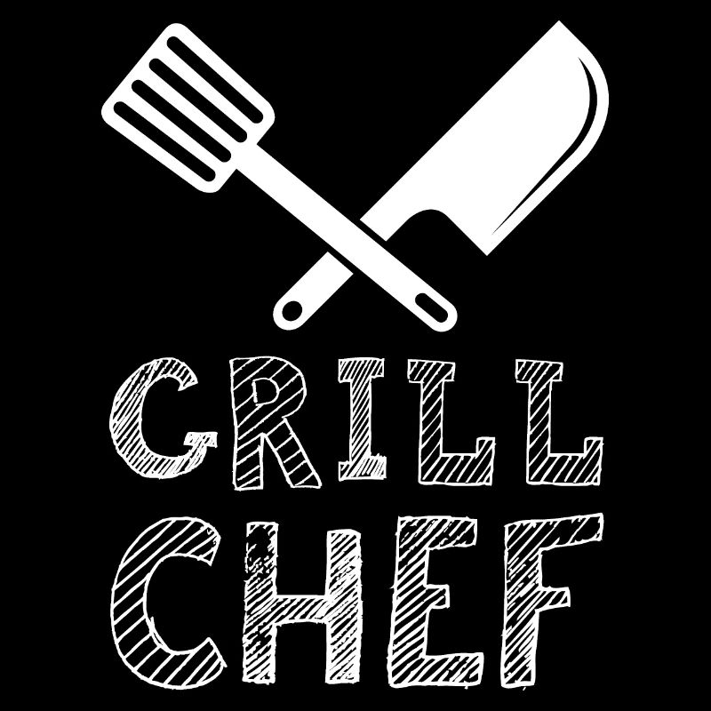 Grillcheff Grillen Symbol Kochen Essen Messer