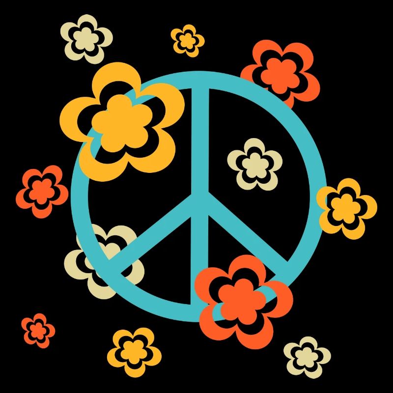 70s Flower Pattern