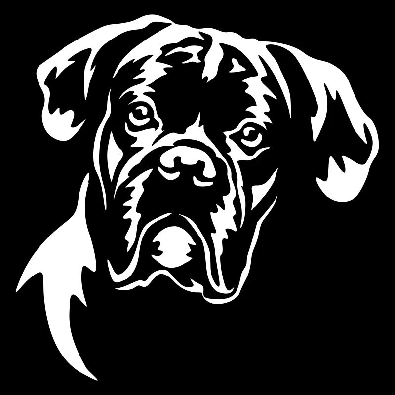 Boxer Head « Black Edition »