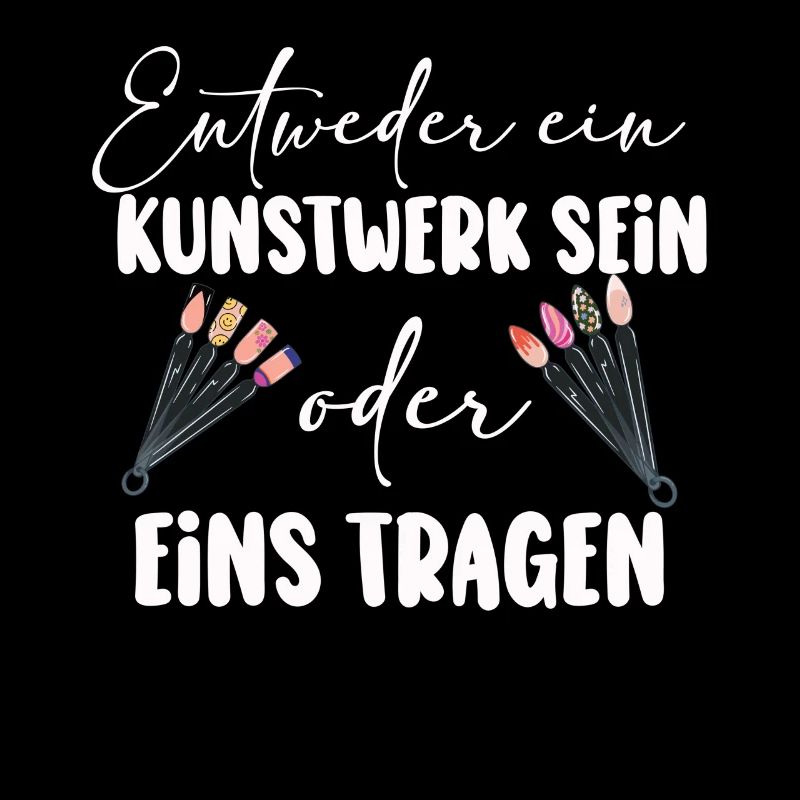 Entweder ein Kunstwerk Sein Nageldesignerin
