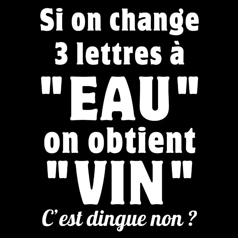 miracle, changer l'eau en vin, humour